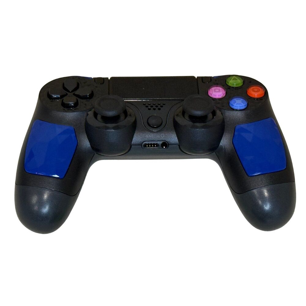 Wireless Controller for PS4 with Non-Slip Grip, 3.5mm Audio Jack and Thumb Caps